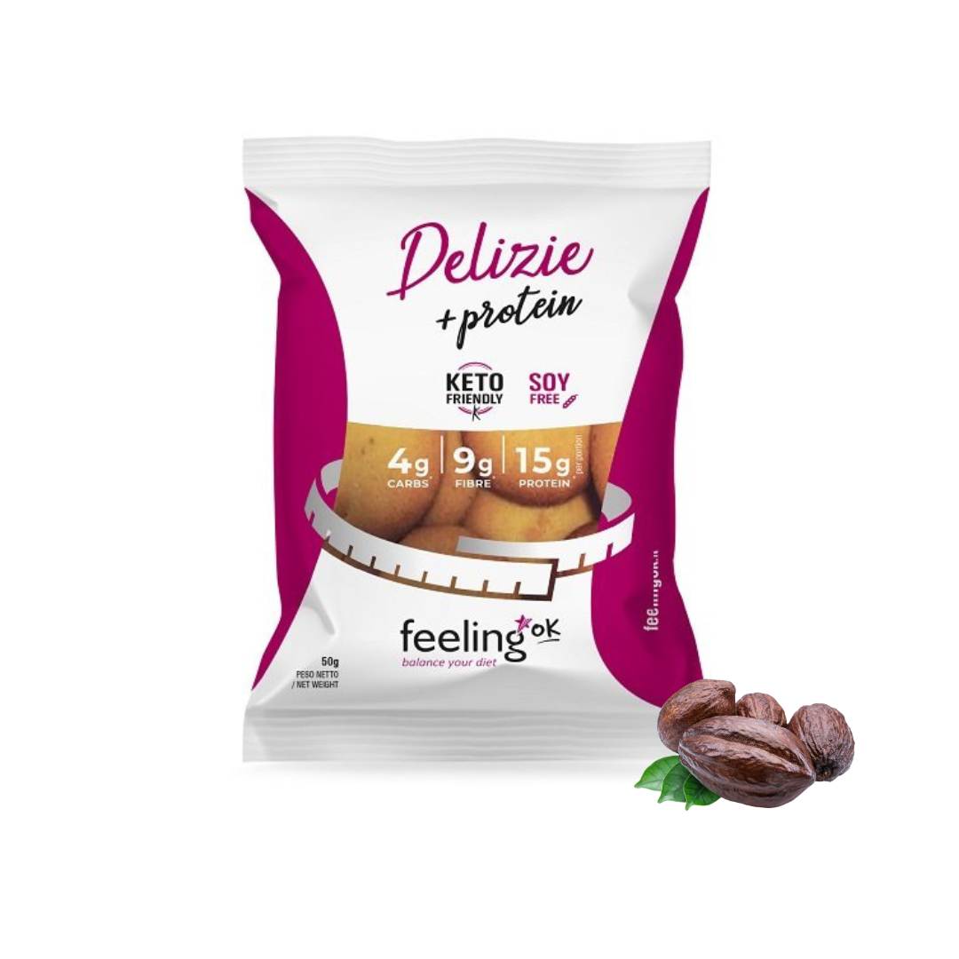 DELIZIA +PROTEIN - Biscotti Proteici Low Carb