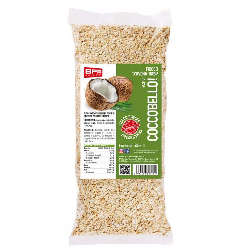 RIV - FIOCCHI D'AVENA AROMATIZZATI 15 Gusti diversi a scelta 1 Kg CoccoBello! - Push More Fiocchi d' avena aromatizzata Bpr Nutrition