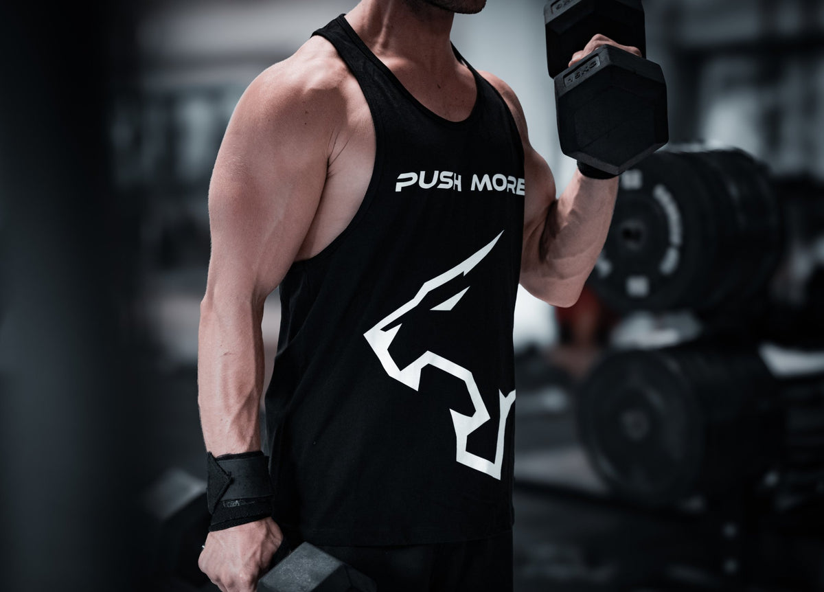 Herren-Tanktop - Push More Front