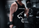 Men's tank top - Push More Front