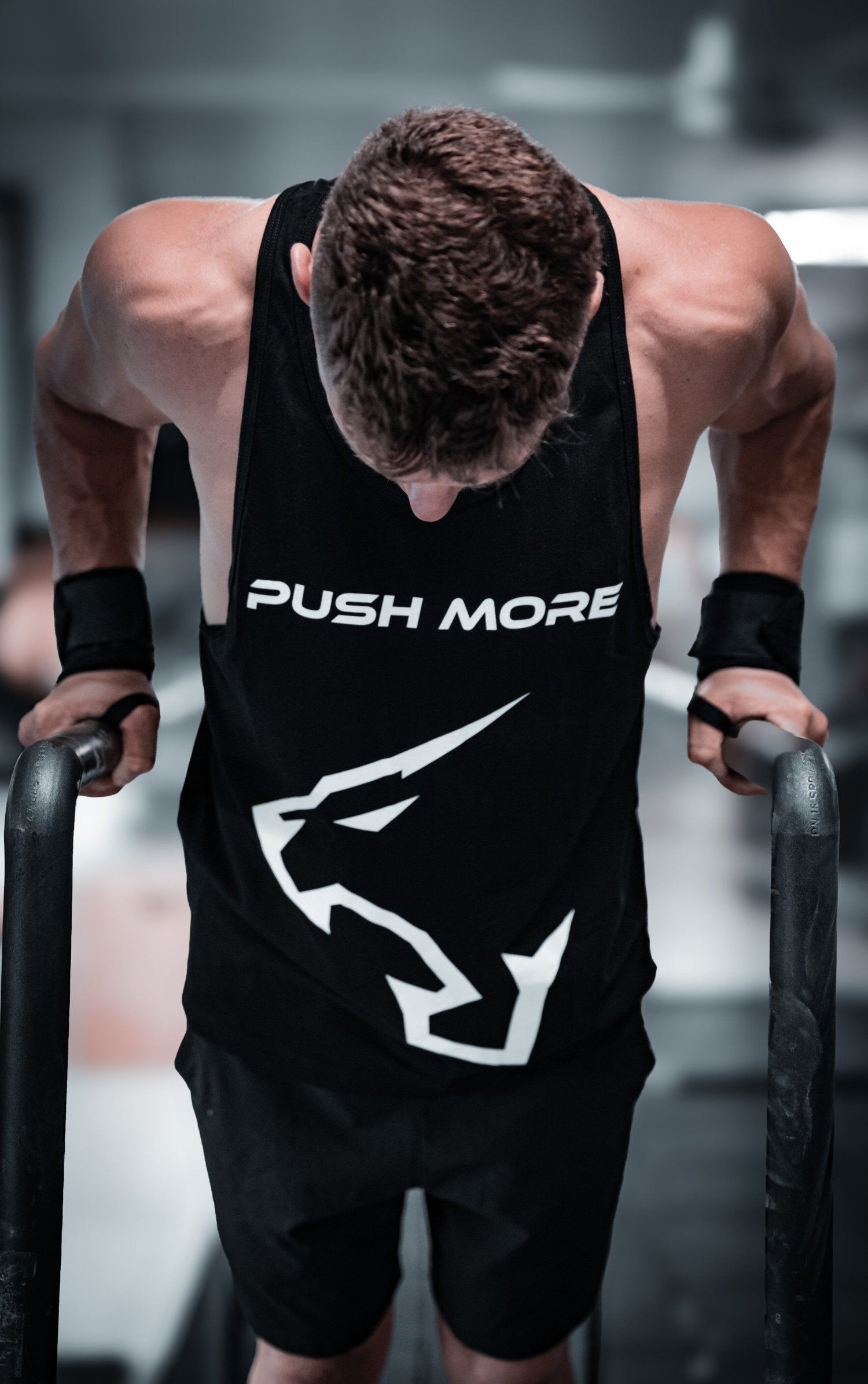 Men's tank top - Push More Front