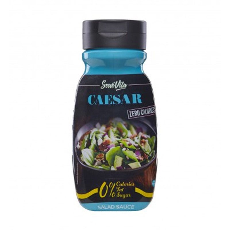 Salse e Sciroppi 0 calorie - ServiVita 320ml Caesar - Push More Salse per condimenti ServiVita