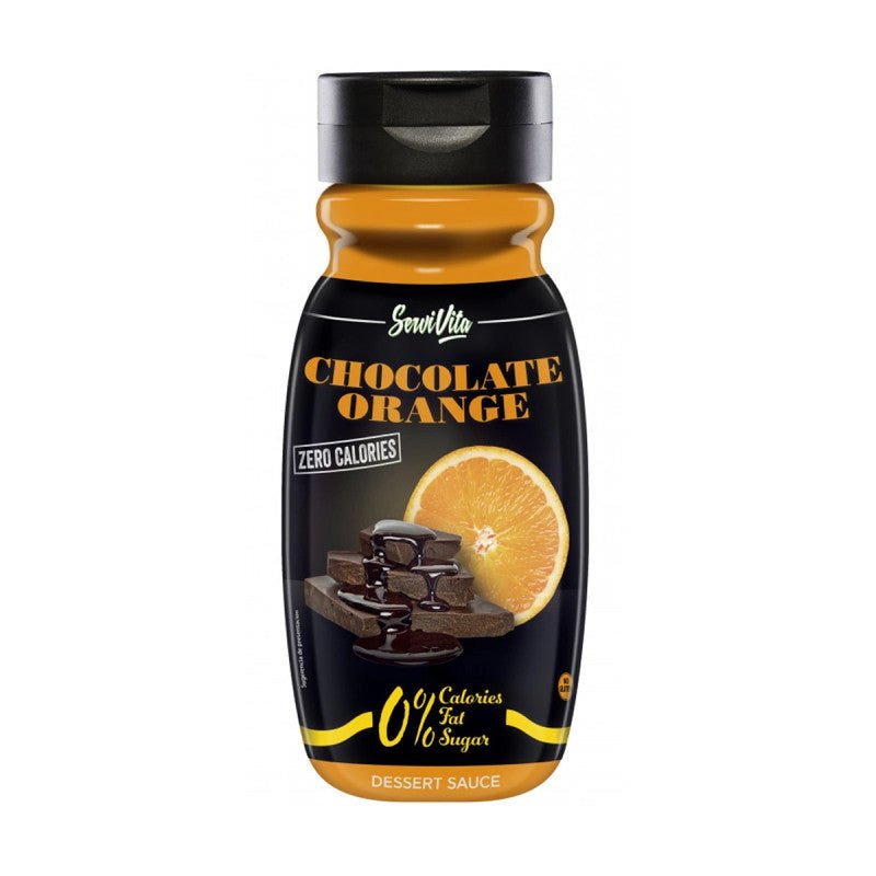 Salse e Sciroppi 0 calorie - ServiVita 320ml Choco/Orange (Cioccolato-Arancia) - Push More Salse per condimenti ServiVita