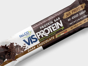 Vis Protein - Barretta proteica 1 barretta (50 g) Cioccolato fondente - Push More Barretta proteica Falco Food